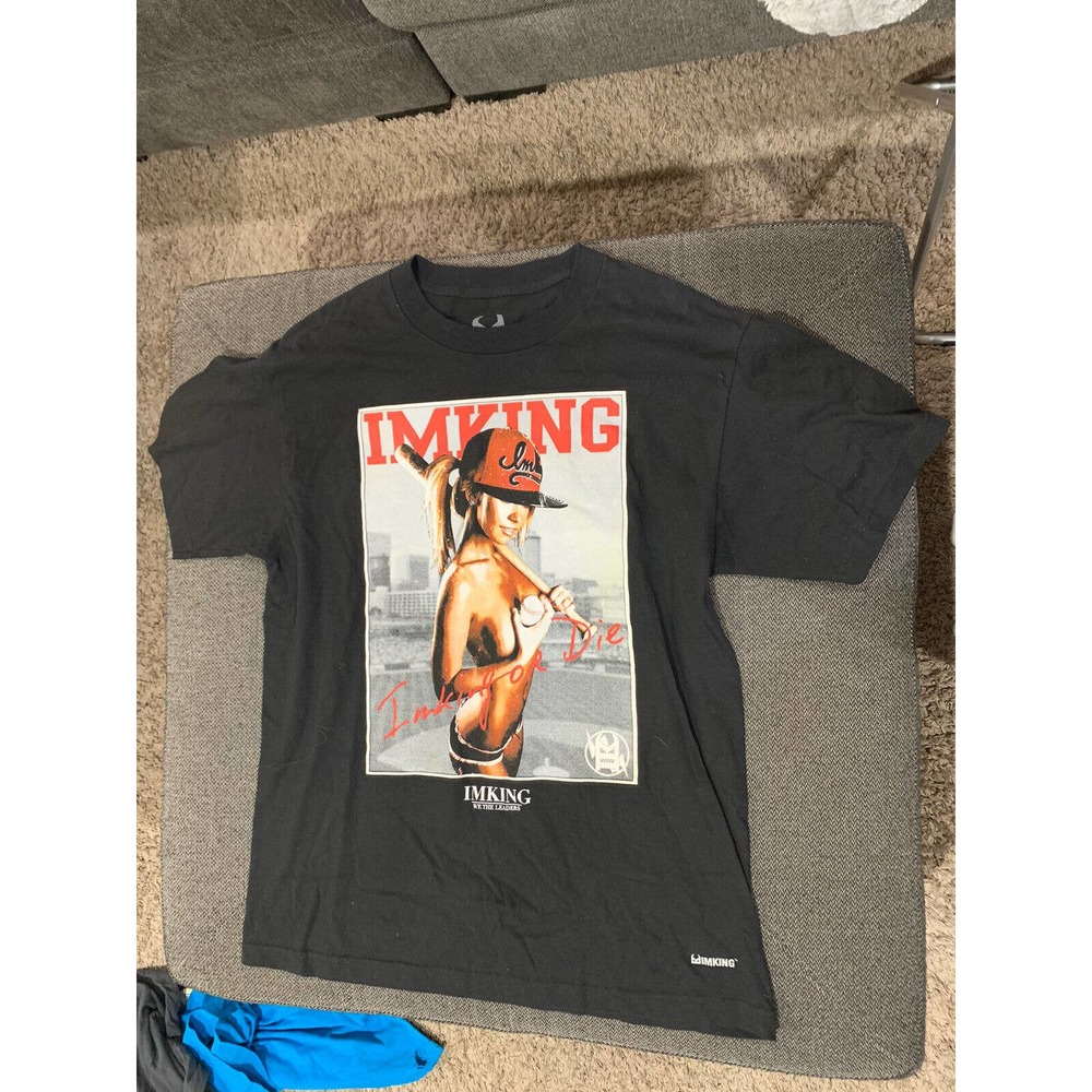 IMKing MVP Black T-Shirt Size: L